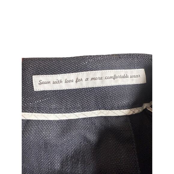 NWT Peserico Grey Linen Blend Bermuda Shorts Women’s Sz. 6 - Picture 12 of 12